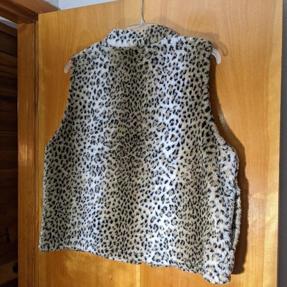 COBBLESTONE CANYON - MADE IN USA - LEOPARD VEST XXL - Picture 2 of 6